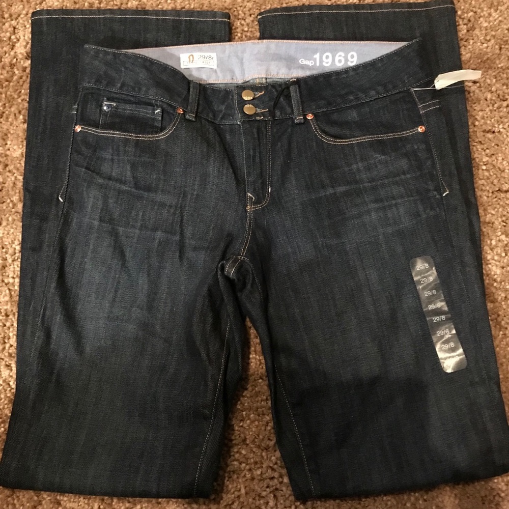 New Gap Perfect Boot Jeans Size 29/8R NWT